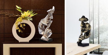 靜默之美 沉默是金擺件，點亮客廳的藝術哲思